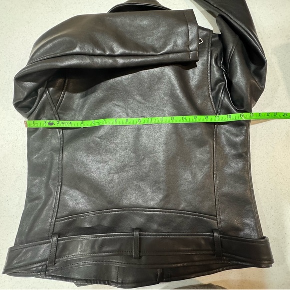 Rebecca Minkoff Jet Moto faux leather jacket  NWT - Picture 10 of 10